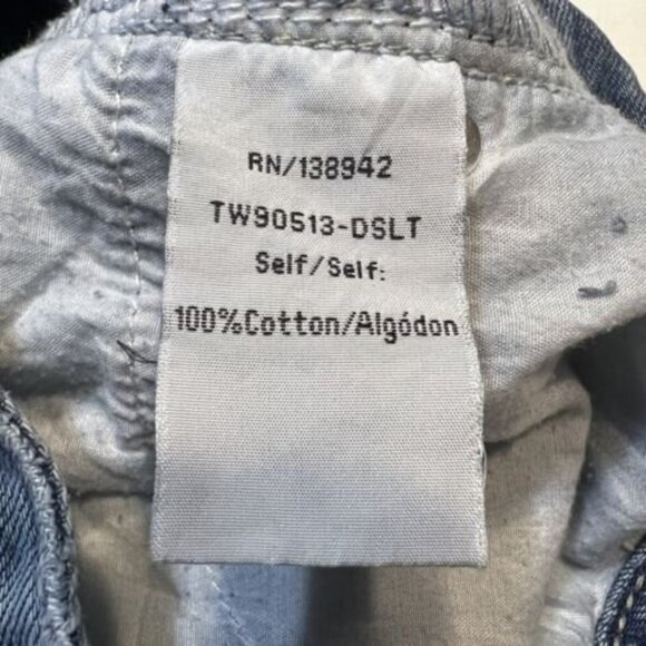 Twelve by Ontwelfth High Rise Boyfriend Jeans Distressed Straight Leg - Picture 6 of 10